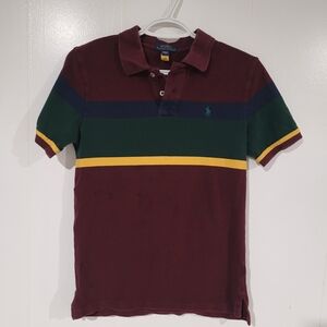 Polo by Ralph Lauren Men's Burgundy Polo Shirt